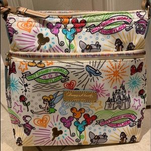 Dooney and Burke Disney sketch crossbody purse